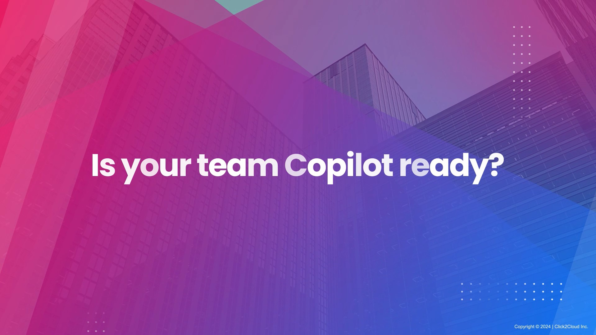 Navigate the Future with Click2Cloud’s M365 Copilot Adoption and Change Management-Click2Cloud