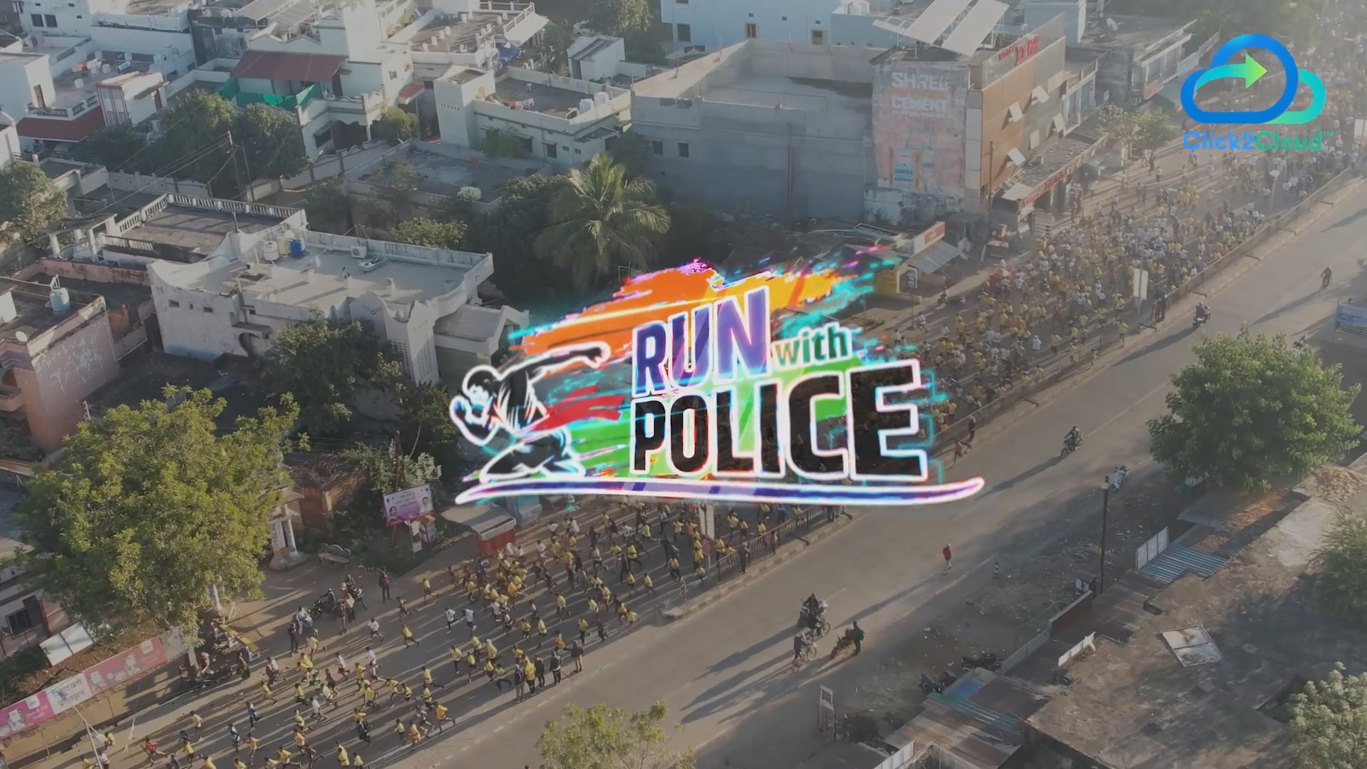 Run With Police - Uplifting Nation - Click2Cloud Inc.-Click2Cloud